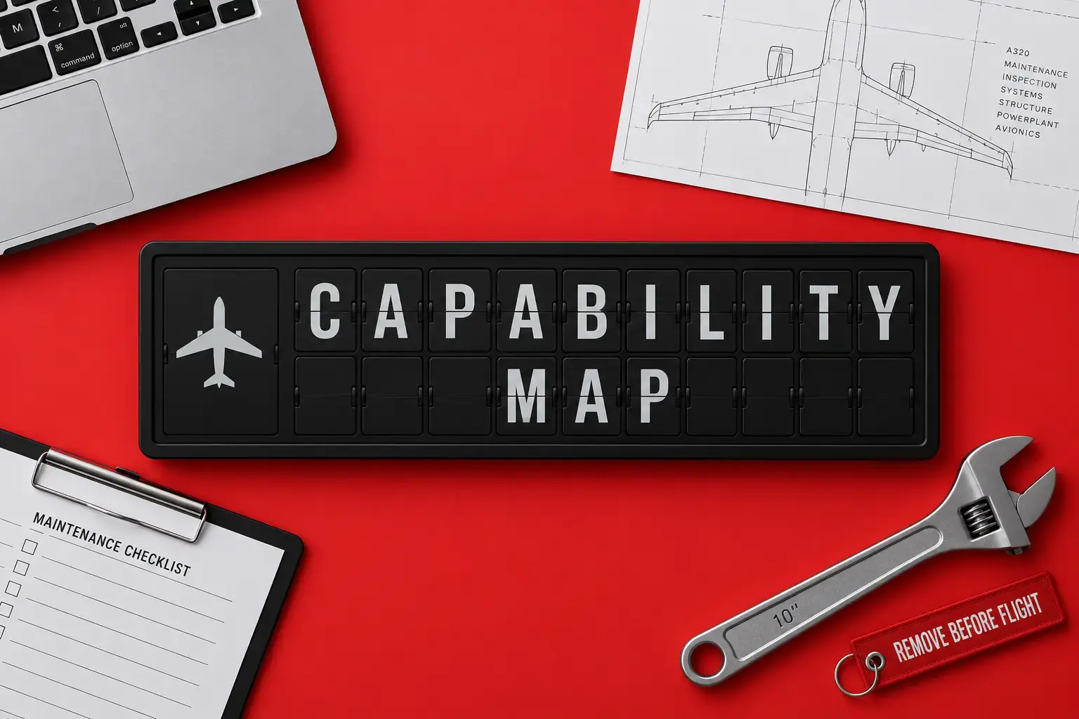 Aircraft Maintenance Website Design Starts With Capability Structure