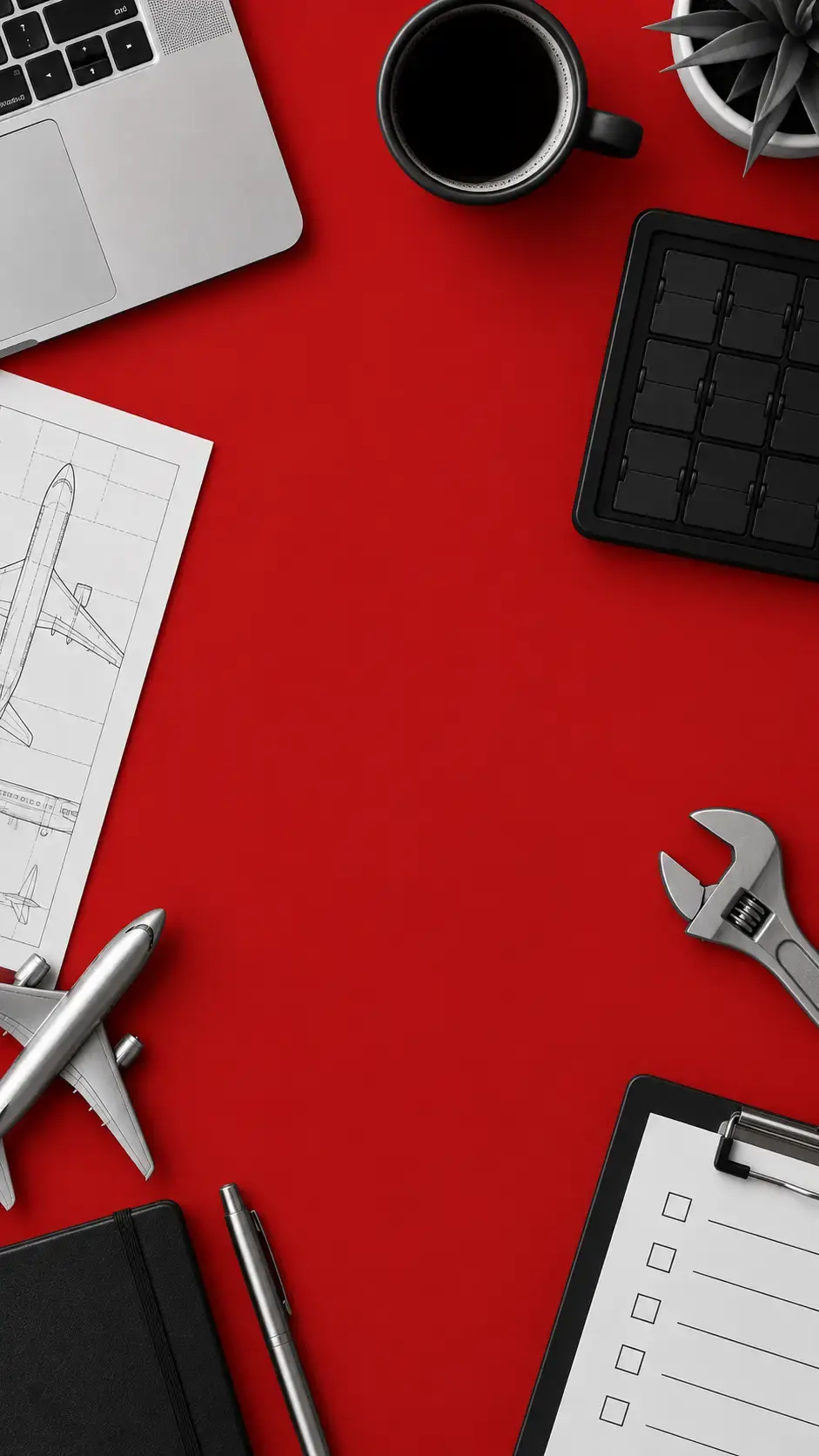 Aircraft Maintenance Website Design for Clear Capabilities and Better RFQs