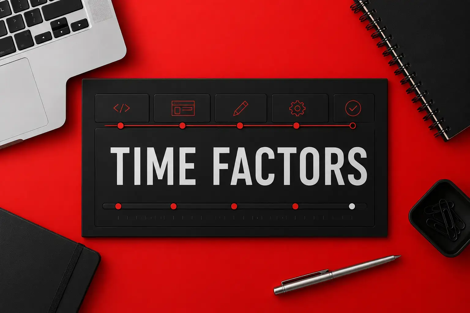 What affects how long custom website development takes?