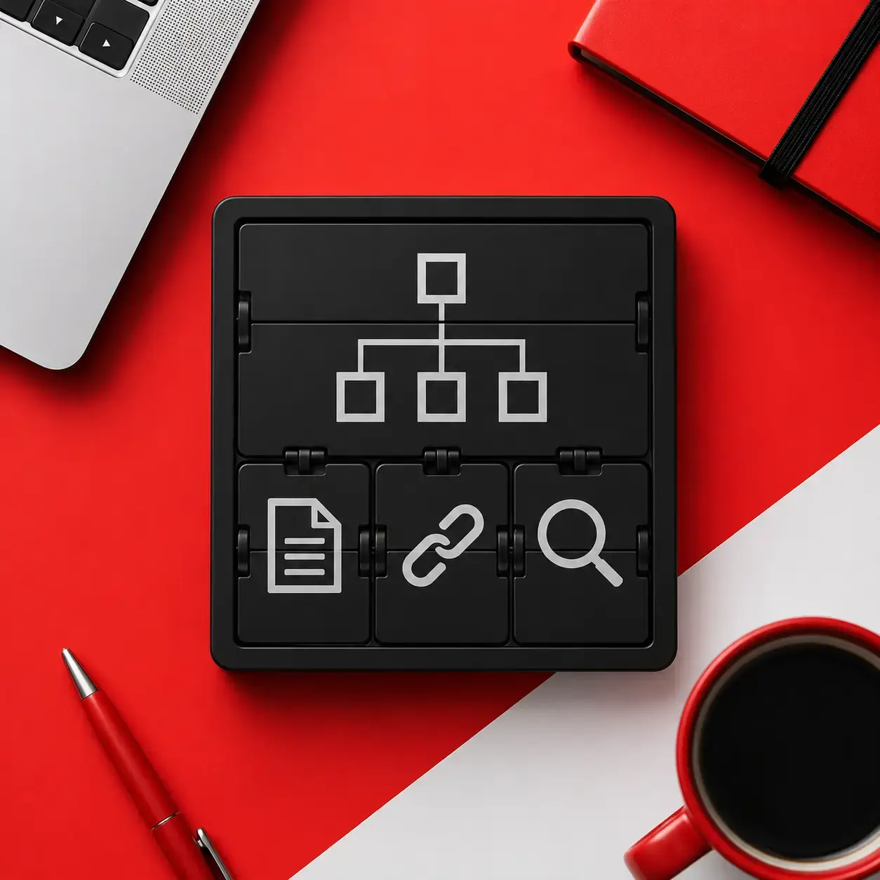 Website structure for service business SEO