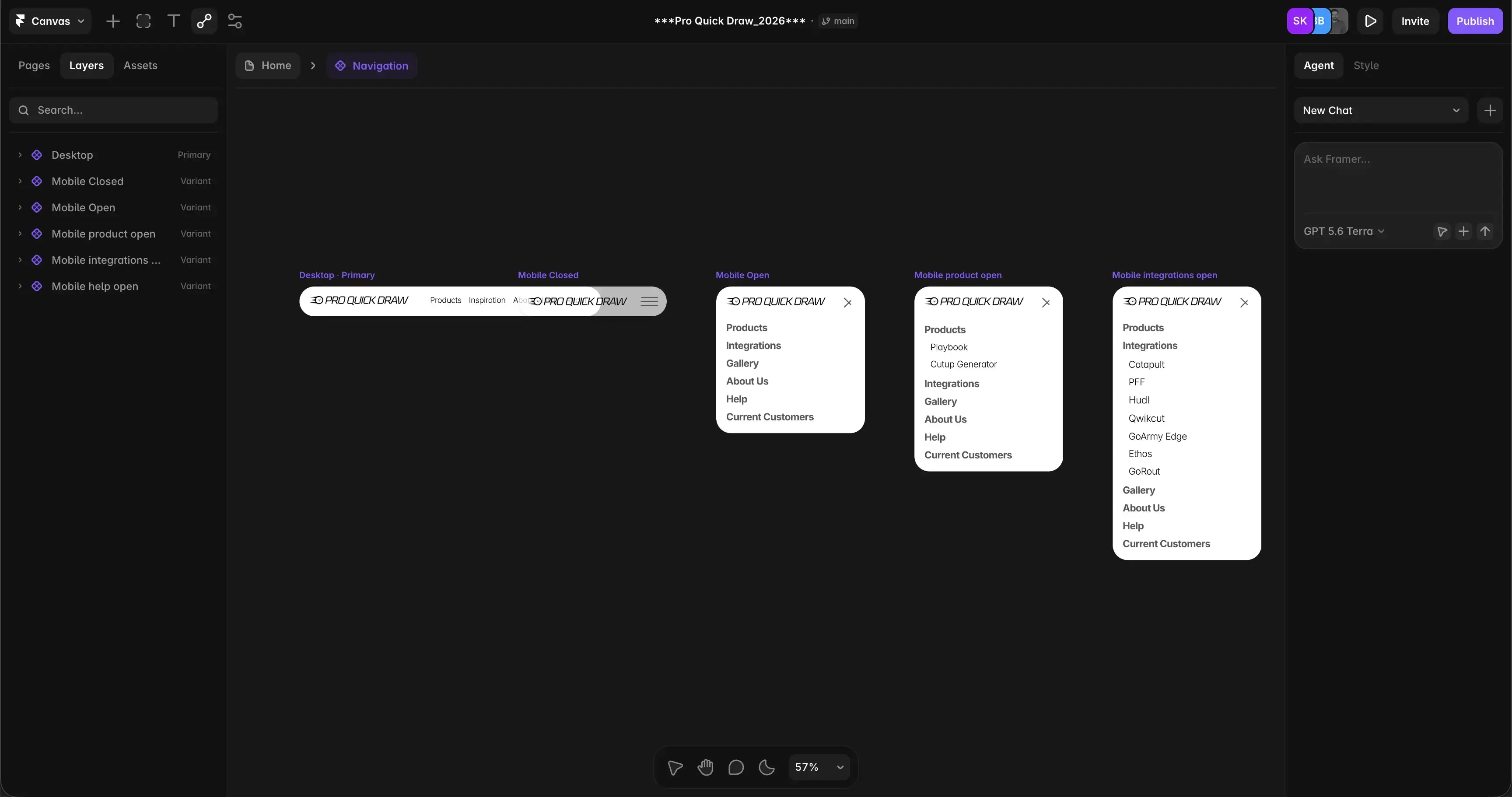 Mobile navigation troubleshooting