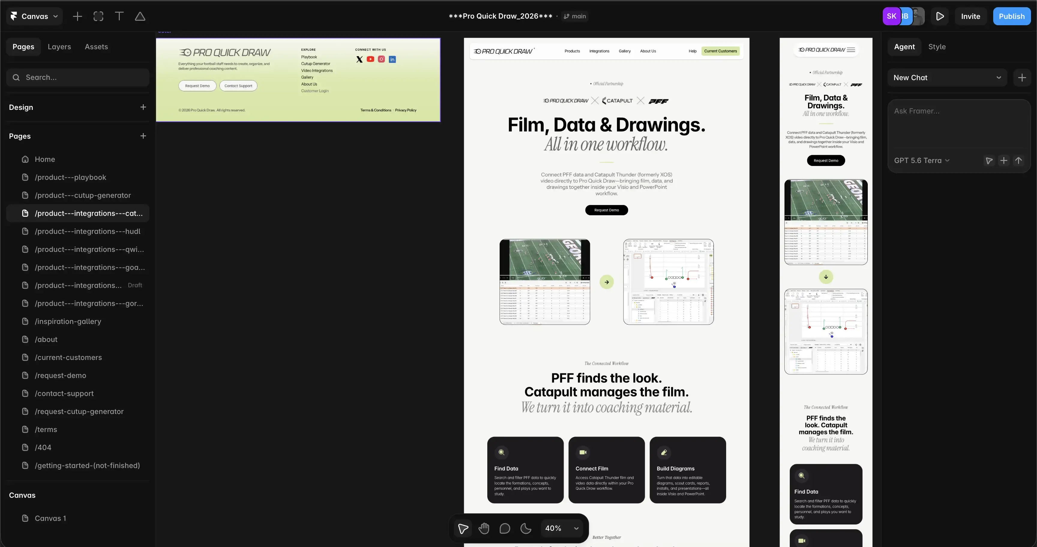 Responsive Framer optimization