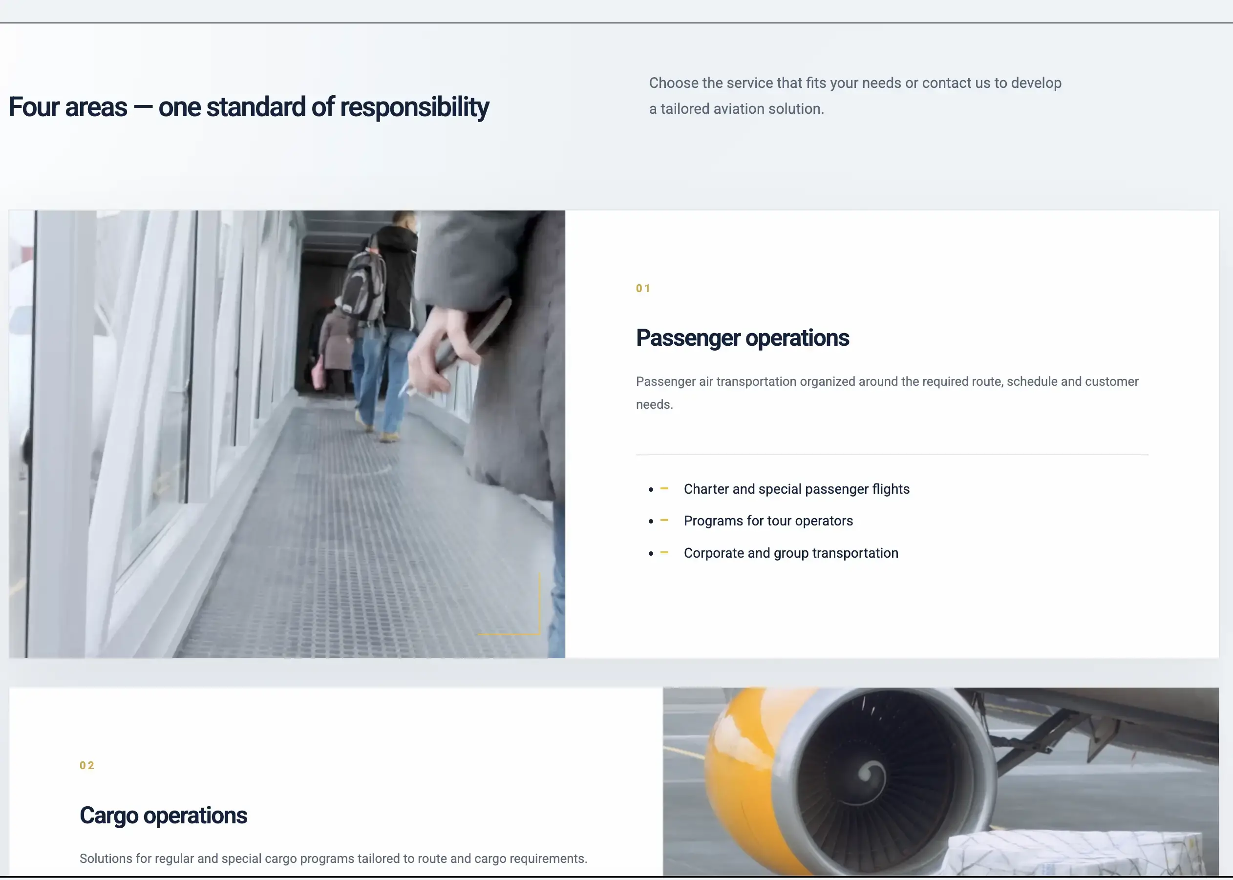 J9 Fly passenger services page